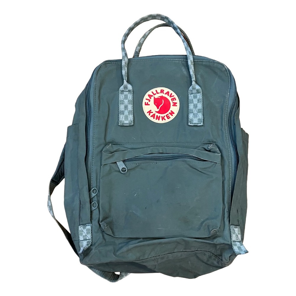 Fjallraven Kanken Classic Backpack Ash Blue Gorpcore School Bag 16L